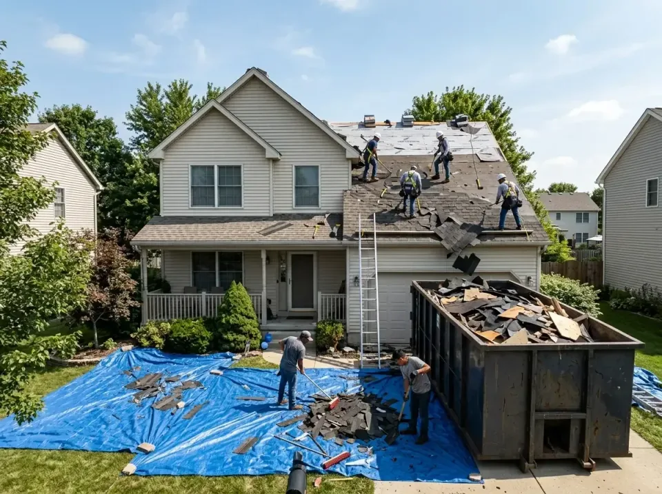 roof-replacement-debris-remova-004 — frequently asked questions, Cheapest Dumpster Rentals in Presquille, LA